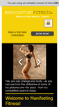 Mobile Screenshot of manifestingfitness.com